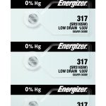 Photo of Energizer 317 Silver Oxide Button Cell, 5pc