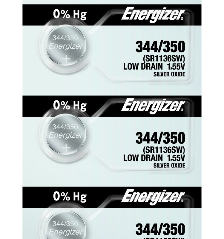 Photo of Energizer 344-350 Silver Oxide Button Cell, 5pc