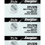 Photo of Energizer 371-370 Silver Oxide Button Cell, 5pc