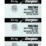 Photo of Energizer 392-384 Silver Oxide Button Cell, 5pc