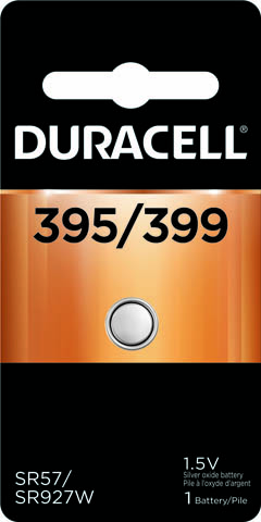 Photo of Duracell 395/399 Silver Oxide Button Cell, 1pk
