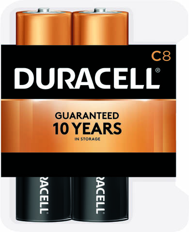 Photo of Duracell Coppertop C Alkaline Battery, 8pk