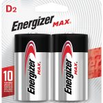 Photo of Energizer Max D Alkaline Battery, 2pk
