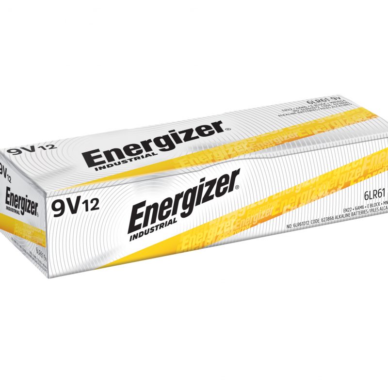 Photo of Energizer Industrial 9V Alkaline Battery, bulk