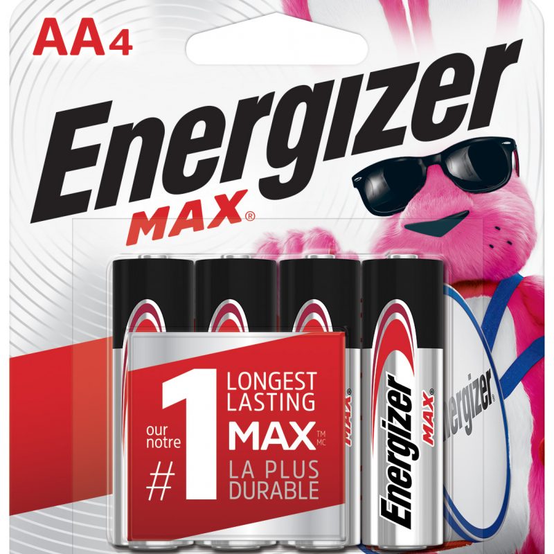 Photo of Energizer Max AA Alkaline Battery, 4pk