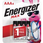 Photo of Energizer Max AAA Alkaline Battery, 4pk