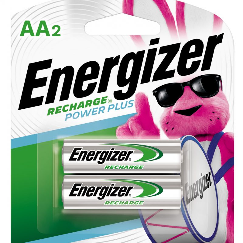 Photo of Energizer Recharge AA NiMh Rechargeable Battery, 2pk