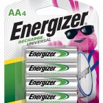 Photo of Energizer Recharge AA NiMh Rechargeable Battery, 4pk