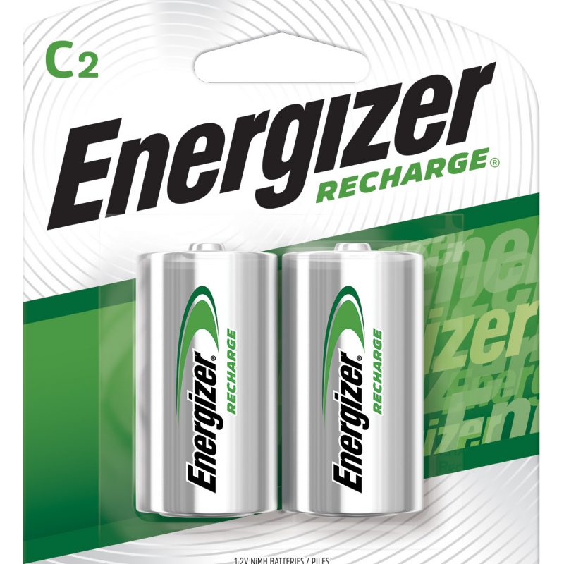 Photo of Energizer Recharge C NiMh Rechargeable Battery, 2pk