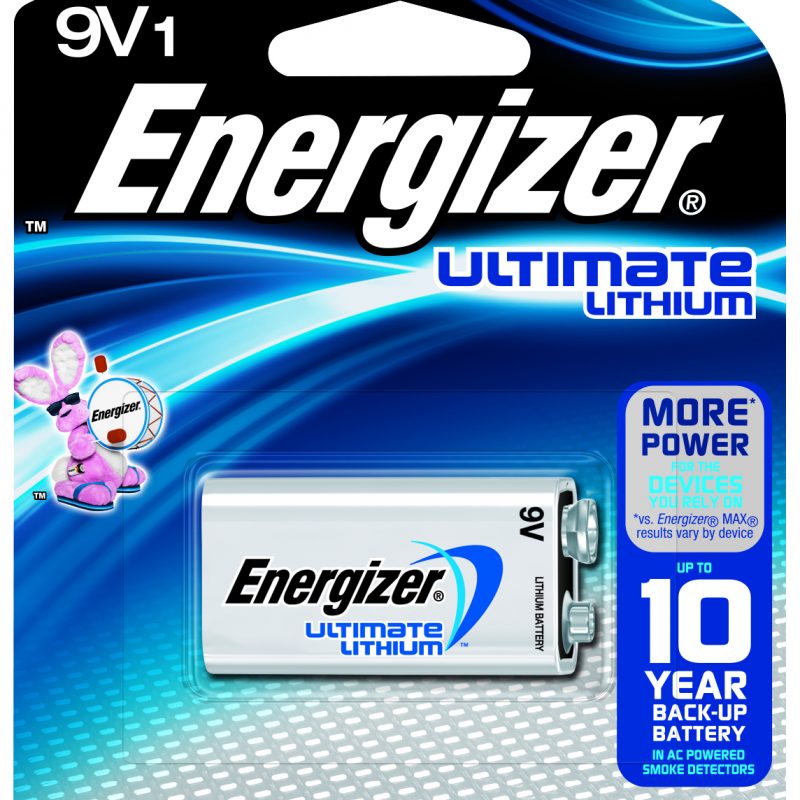 Photo of Energizer Ultimate 9V Lithium Battery, 1pk