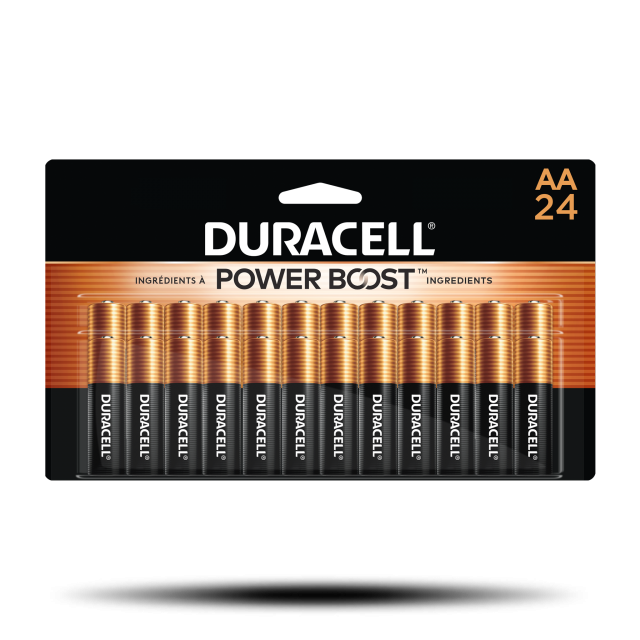 Photo of Duracell Coppertop AA Alkaline Battery, bulk