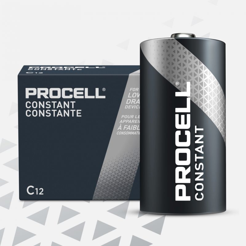 Photo of Duracell Procell Alkaline Constant C, 1.5V Battery, bulk