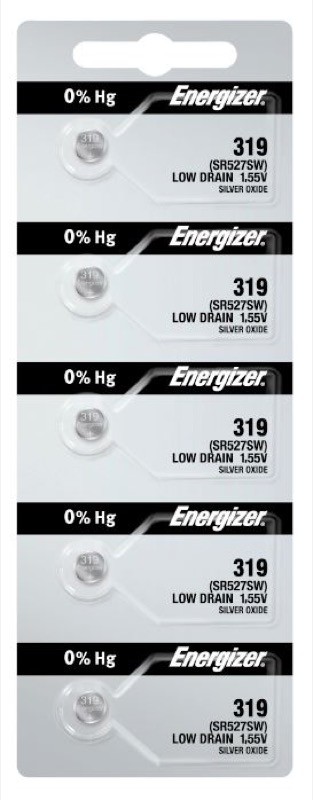 Photo of Energizer 319 Silver Oxide Button Cell, 5pc