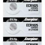 Photo of Energizer CR1025 Lithium Coin Cell, 5pc**Discontinued-Limited Stock Available!
