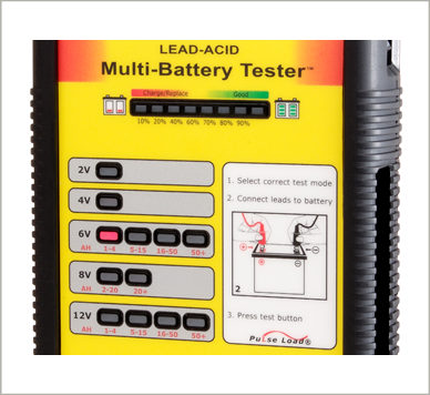 Photo of ZTS Lead Acid Tester Bundle with Plier-Type Lead Set