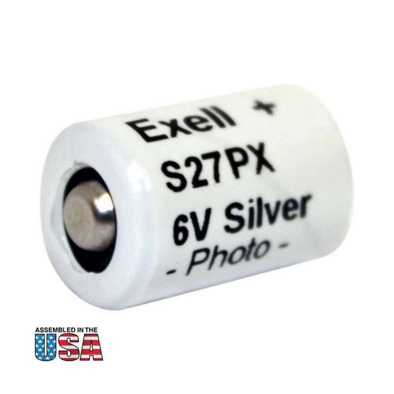 Photo of Exell Battery “S27PX” 6V Silver Oxide Battery