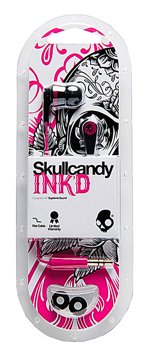 Photo of Skullcandy Ink’d 2.0 Earbud w/Mic Pink/Black