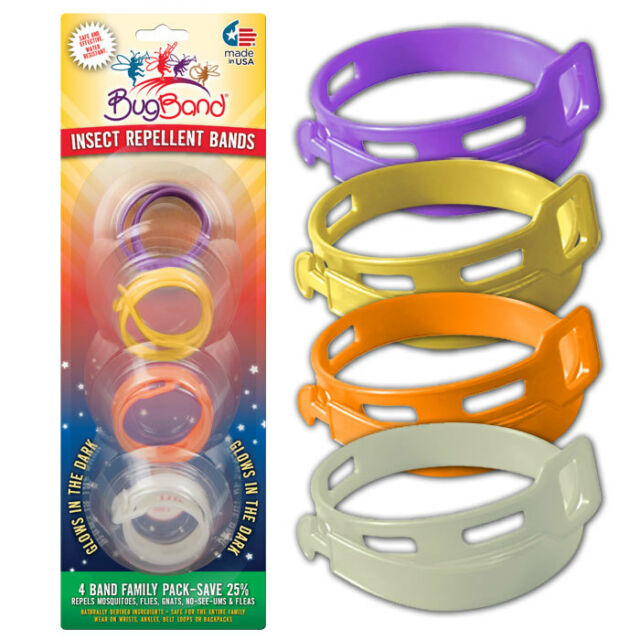 Photo of BugBand Wristband Family 4pk, Ass’t Colors