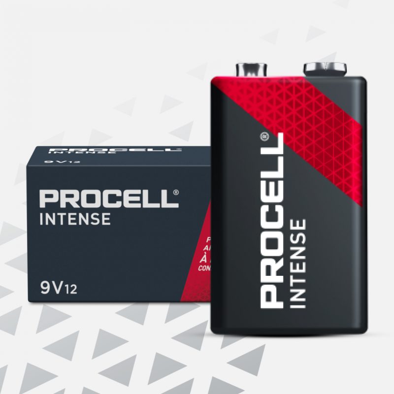Photo of Duracell Procell Intense 9V Alkaline Battery, bulk