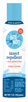 Photo of Bite Me Not® Insect Repellant + Tick protection Spray lotion 7oz (+