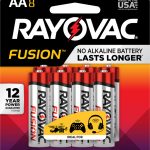 Photo of Fusion™ Alkaline Carded AA , 8pk (Trayed)