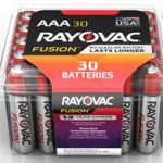 Photo of Rayovac Fusion Alkaline Recloseable AAA 30Count Pro Pack