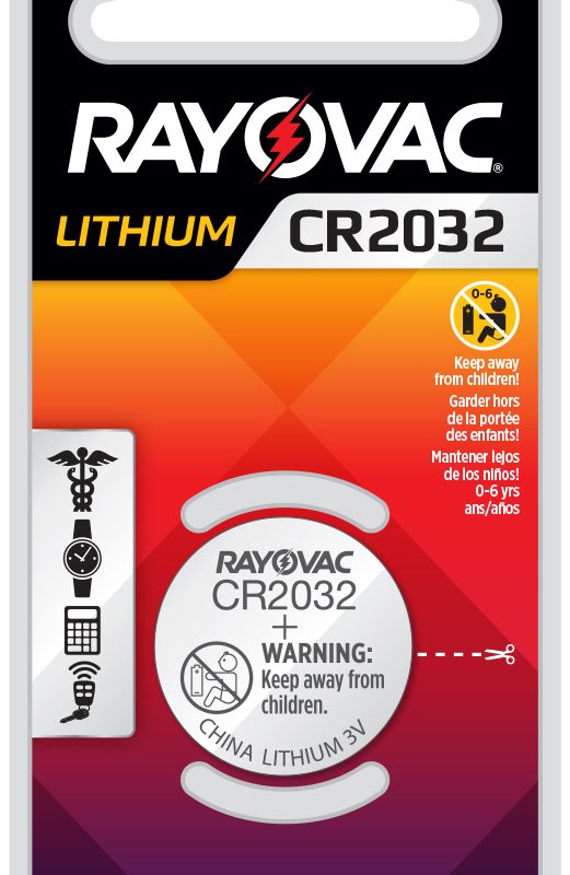 Photo of RAYOVAC® Lithium Keyless 2032, 1 Pack