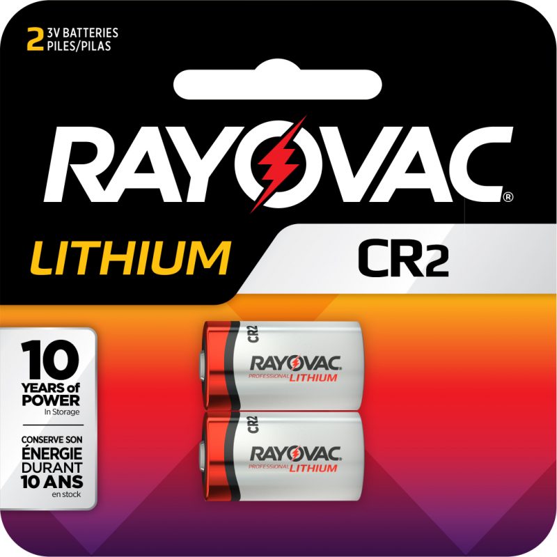 Photo of Rayovac  CR2 Lithium Battery, 2pk